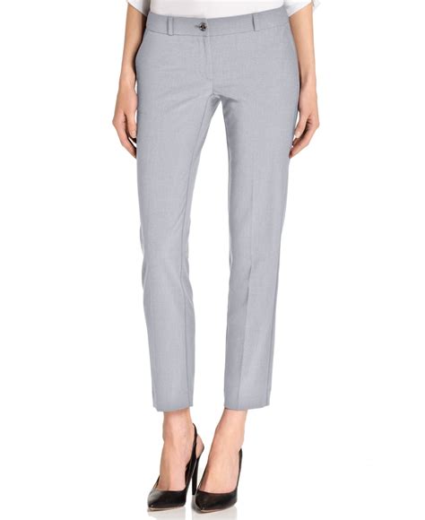 michael kors blue dress pants|Michael Kors white pant suits.